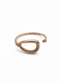 Bracciale in acciaio dorato