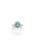 Anello Kate con Zirconi Bianchi e Azzurri